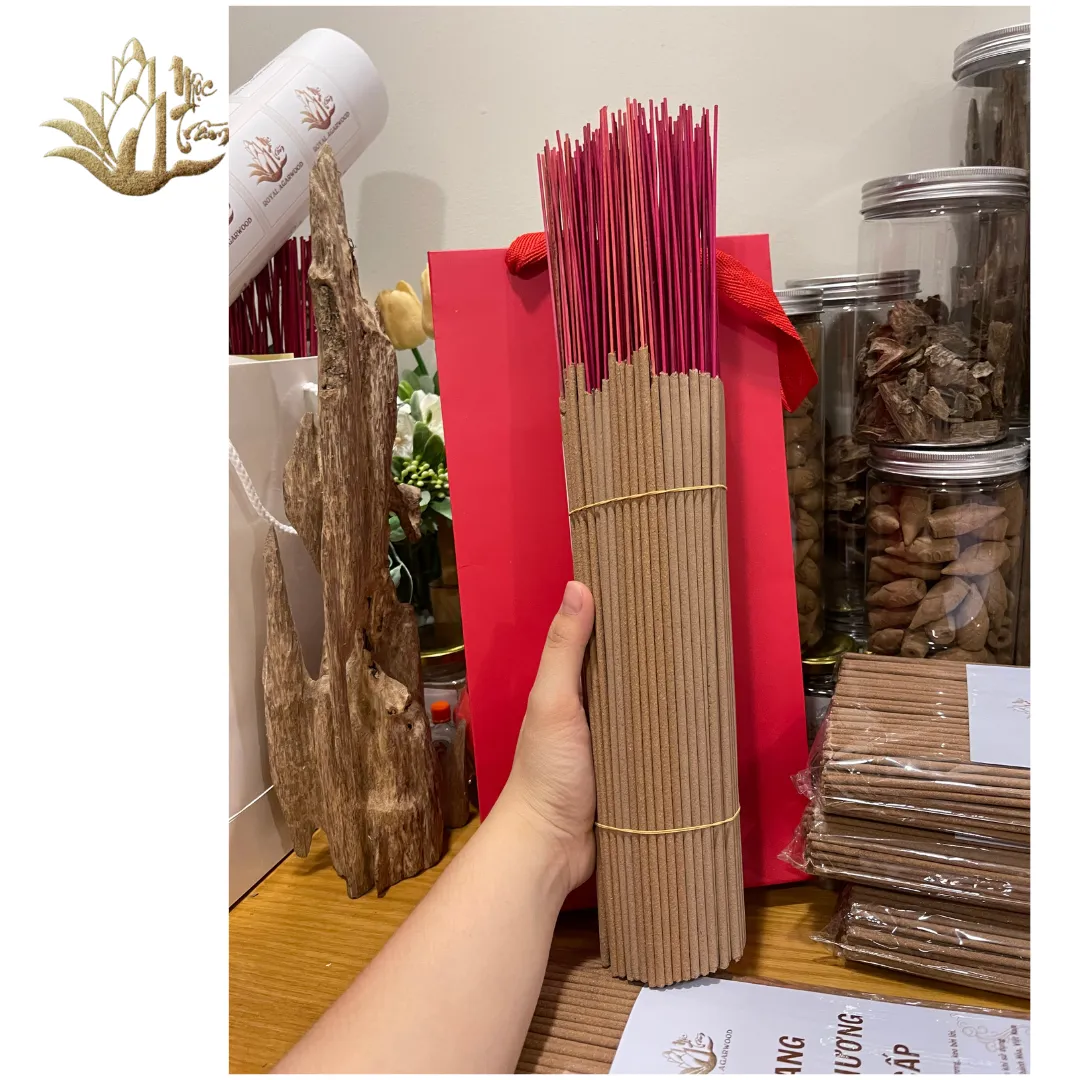 Agarwood Incense Sticks – Natural Vietnamese Agarwood for Worship &amp; Daily Use